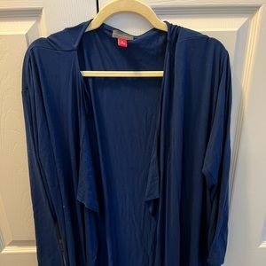 Vince Camuto Navy a lightweight Cardigan XL